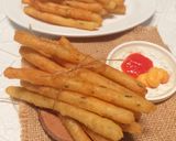 Foto langkah ke 12 dari resep Stik Kentang Keju | Stick Kentang Keju | Potato Cheese Stick.