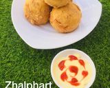 A picture of step 4 of Stuffed yam balls.
