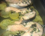 Foto del paso 7 de la receta: Salmón al horno con patatas