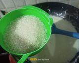 A picture of step 3 of Singhare Atta Ki Burfi.