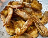 รูปขั้นตอนการทำที่ 1 ของ กุ้งทอดคลุก