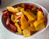Foto del paso 5 de la receta: Comida china Pollo agridulce con vegetales