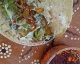 Foto del paso 2 de la receta: Quesadillas de flor de calabaza con champiñones 🌺🍄