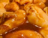 A picture of step 3 of Chicken with Sherry.