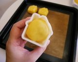 A picture of step 6 of Bread Machine 'Little House Pineapple Cakes' - So Crispy, So Cute!!.