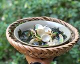 Hình bước làm 3 của món Canh Nghêu Rong Biển