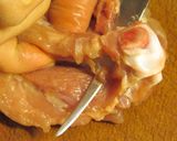Triplahagymás töltött csirkecomb recept fázis 1 fotója