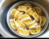 A picture of step 6 of Chana dal Fara.