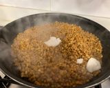 Foto del paso 4 de la receta Crema de verduras con lentejas al curry