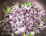 A picture of step 3 of Chicken Samosa/Chicken Kheema Samosa.