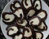 A picture of step 6 of Swiss Roll SWEET 🤩.