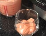A picture of step 3 of Pink (Beetroot) Dalgona Coffee: VEGAN VERSION.