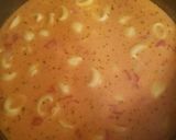 A picture of step 3 of Creamy Tortellini Tomato Soup.