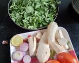 Fenugreek (Methi) with Arbi ki Sabzi