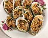 Hình bước làm 5 của món Hàu nướng mỡ hành