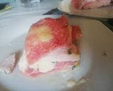 Foto del paso 5 de la receta Pastel de Pavo al Ajillo con Jamón y Queso