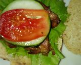 A picture of step 5 of Homemade chicken burger.