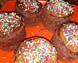Foto del paso 6 de la receta: Cupcakes de chocolate fácil 🍫🧁sin moldes con lata reciclada😜
