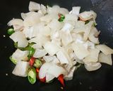 Foto langkah ke 3 dari resep Tumis Cecek & Tempe.