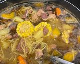 Foto del paso 6 de la receta: Sopa de jamón y salchichón
