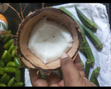 வெண்டைக்காய்  ோமர்க்குழம்பு ரெசிபி ஸ்டேப் 1 புகைப்படம்
