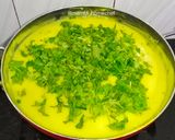 A picture of step 4 of Pithala and Bhakri.