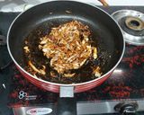 A picture of step 1 of Paneer Kaleji.