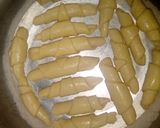 A picture of step 8 of Jiko baked Croissants.