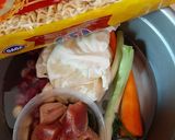 Foto langkah ke 1 dari resep Mie Tek Tek.