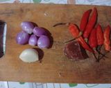 Foto langkah ke 2 dari resep Oseng tempe, teri medan, daun melinjo.