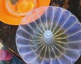 Foto langkah ke 8 dari resep Bolu kukus buah naga merah.