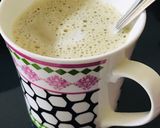 A picture of step 2 of Instant Nescafé gold coffee.