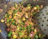 A picture of step 1 of Veg soup.