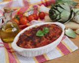 Foto del passaggio 8 della ricetta Parmigiana di carciofi