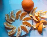 Hình bước làm 1 của món Mứt vỏ cam ngào đường