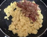 番茄醬炒培根德腸蛋的食譜步驟5照片