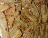 कच्चे केले के फ्रेंच फ्राइज (kachhe kele ke french fries recipe in Hindi) रेसिपी चरण 6 फोटो