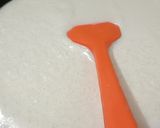 A picture of step 2 of Malai Ghevar.