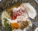 A picture of step 1 of Potato Pakode.