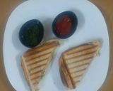 A picture of step 9 of Grilled cheese Corn sandwiches.