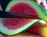 A picture of step 1 of Watermelon fizz.