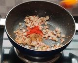 A picture of step 5 of Magic masala Muttor mushroom recipe.