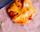 A picture of step 21 of Dominos Chicken Parcel.