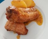 Foto del paso 7 de la receta: Conejo al salmorejo con papas