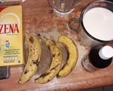Foto del paso 1 de la receta: Atole de plátano