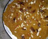 A picture of step 5 of #summerseason mango coconut burfi.