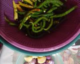 Foto langkah ke 1 dari resep Sambal Cabe Ijo Teri.