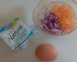 صورة لخطوة 1 من وصفة عجة بيض سريعة لفطور الصباح 💗🍳