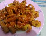 Foto langkah ke 7 dari resep Udang sosis saus simple mantulll.