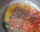 A picture of step 8 of Kathiyawadi choley.
